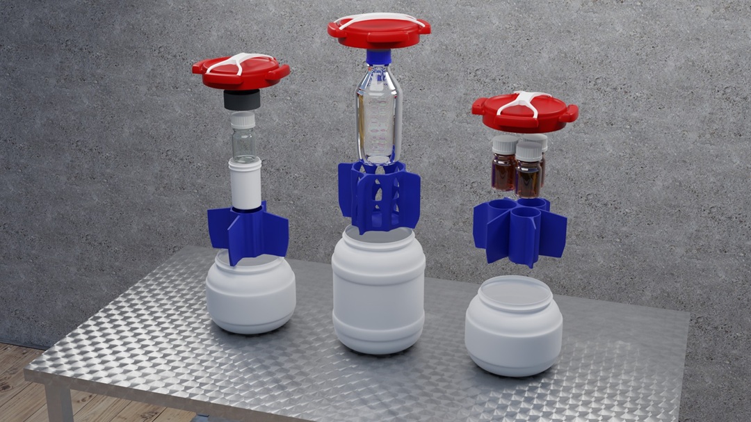 Transport d'échantillons liquides